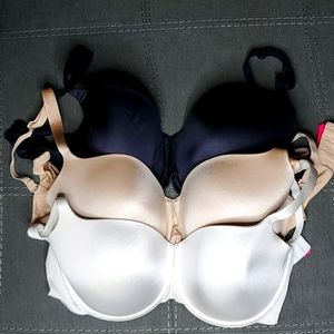 3 x La Senza So Free Bras size 36 DD